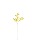 Ramo di Oncidium Fiorita Artificiale 78cm Gialla