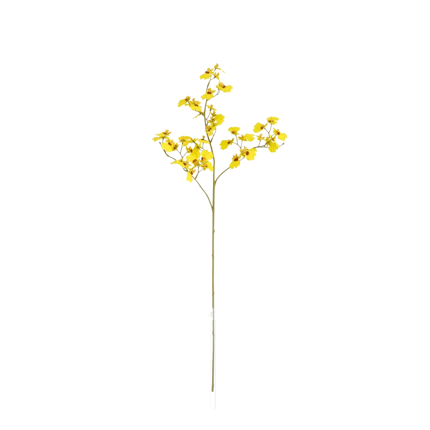 Ramo di Oncidium Fiorita Artificiale 78cm Gialla
