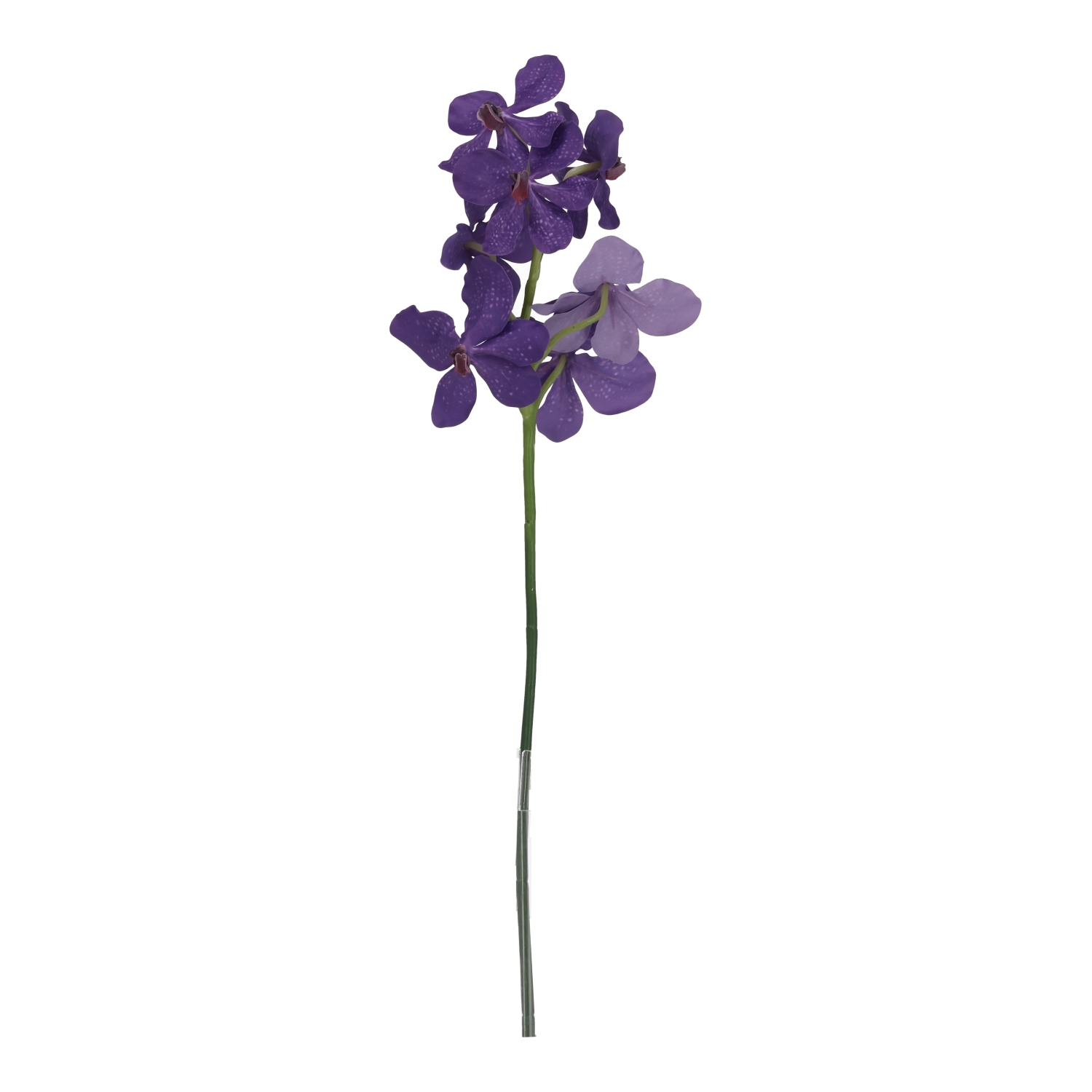 Fiore artificiale Orchidea Vanda 60cm viola