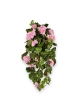 Geranio artificiale sospeso deluxe 70cm rosa