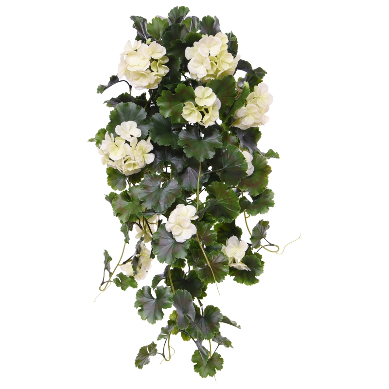Geranio da appendere Arte 65cm UV Crema