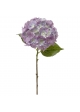 Ortensia fiore artificiale 50cm viola