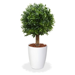 Bosso bulbo deluxe pianta artificiale 25 cm