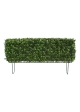 Siepe artificiale di bosso deluxe 80x27cm - resistente ai raggi UV