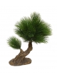 Pinus mini bonsai artificiale su piede 35cm