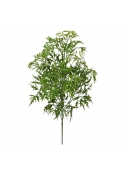 Ming Aralia ramo di plastica 50cm - verde - resistente ai raggi UV