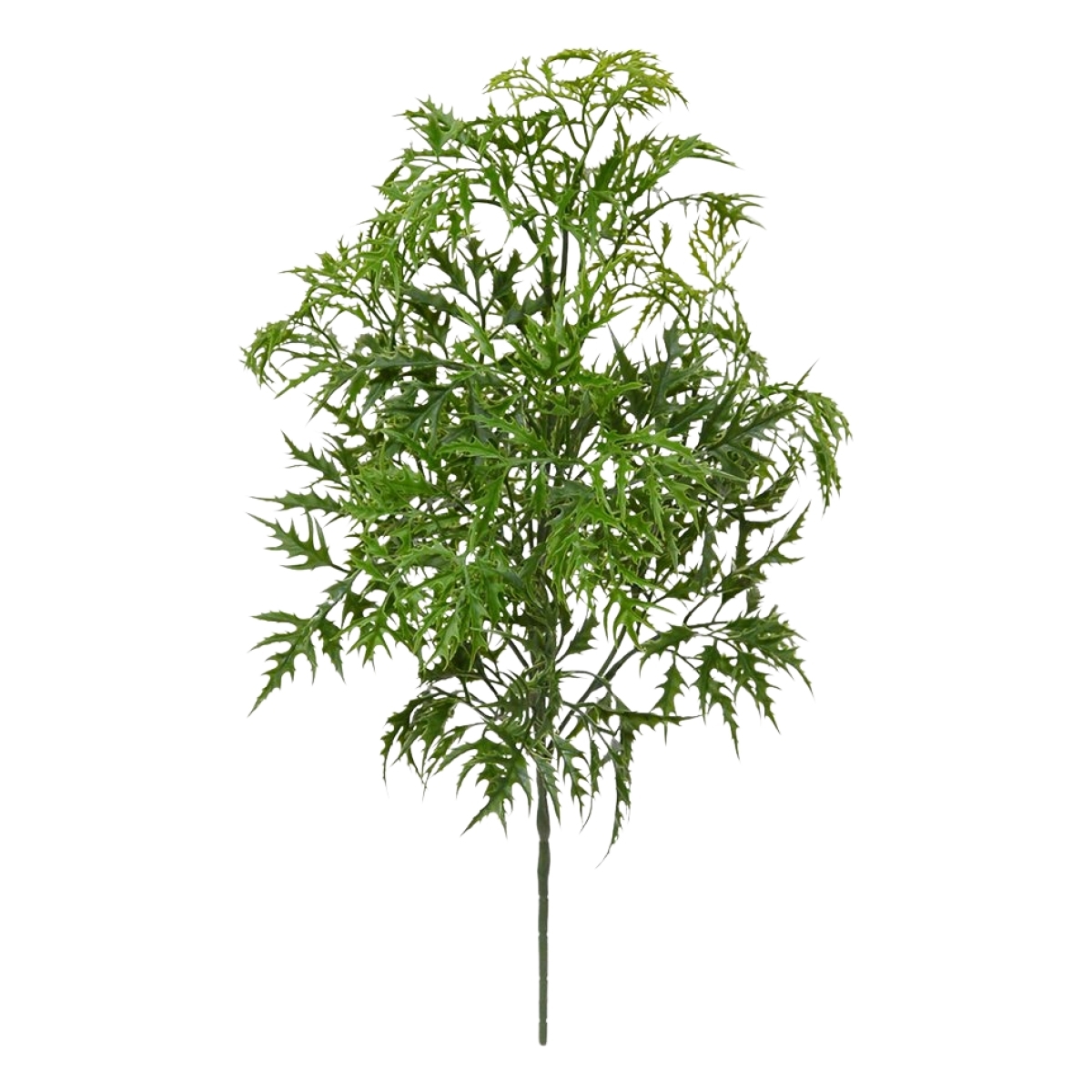 Ming Aralia ramo di plastica 50cm - verde - resistente ai raggi UV