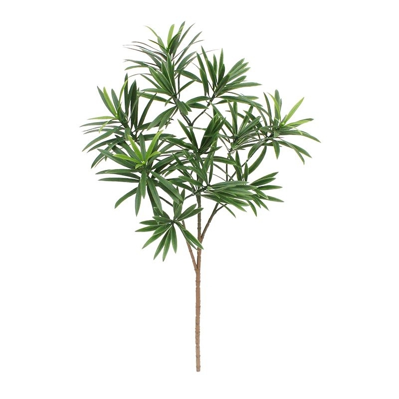 Ramo artificiale di podocarpo PL 55cm - resistente ai raggi UV