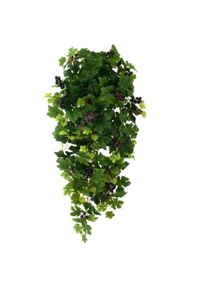 Ciondolo artificiale con uva diamante 90 cm