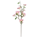 Ramo artificiale di fiori di melo deluxe 95 cm rosa