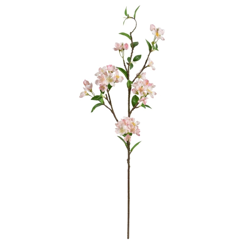 Ramo artificiale di fiori di melo deluxe 95 cm Peach