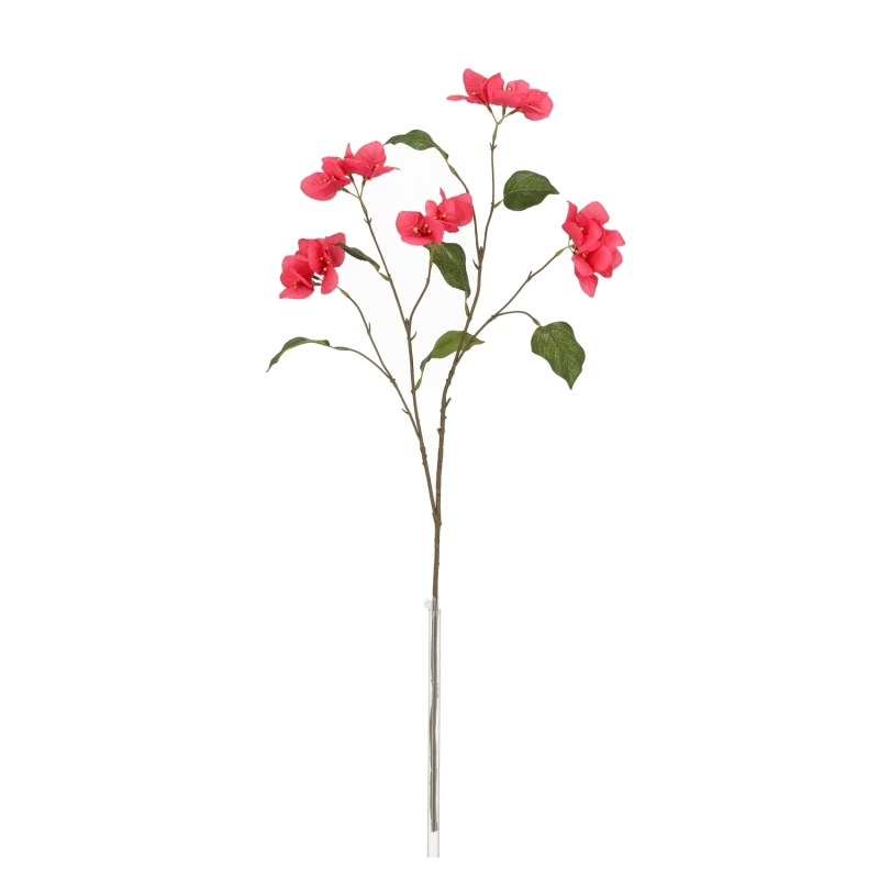 Ramo di Bougainvillea Artificiale 86cm Rosa