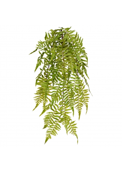 Felce di bosco pianta artificiale sospesa 60cm