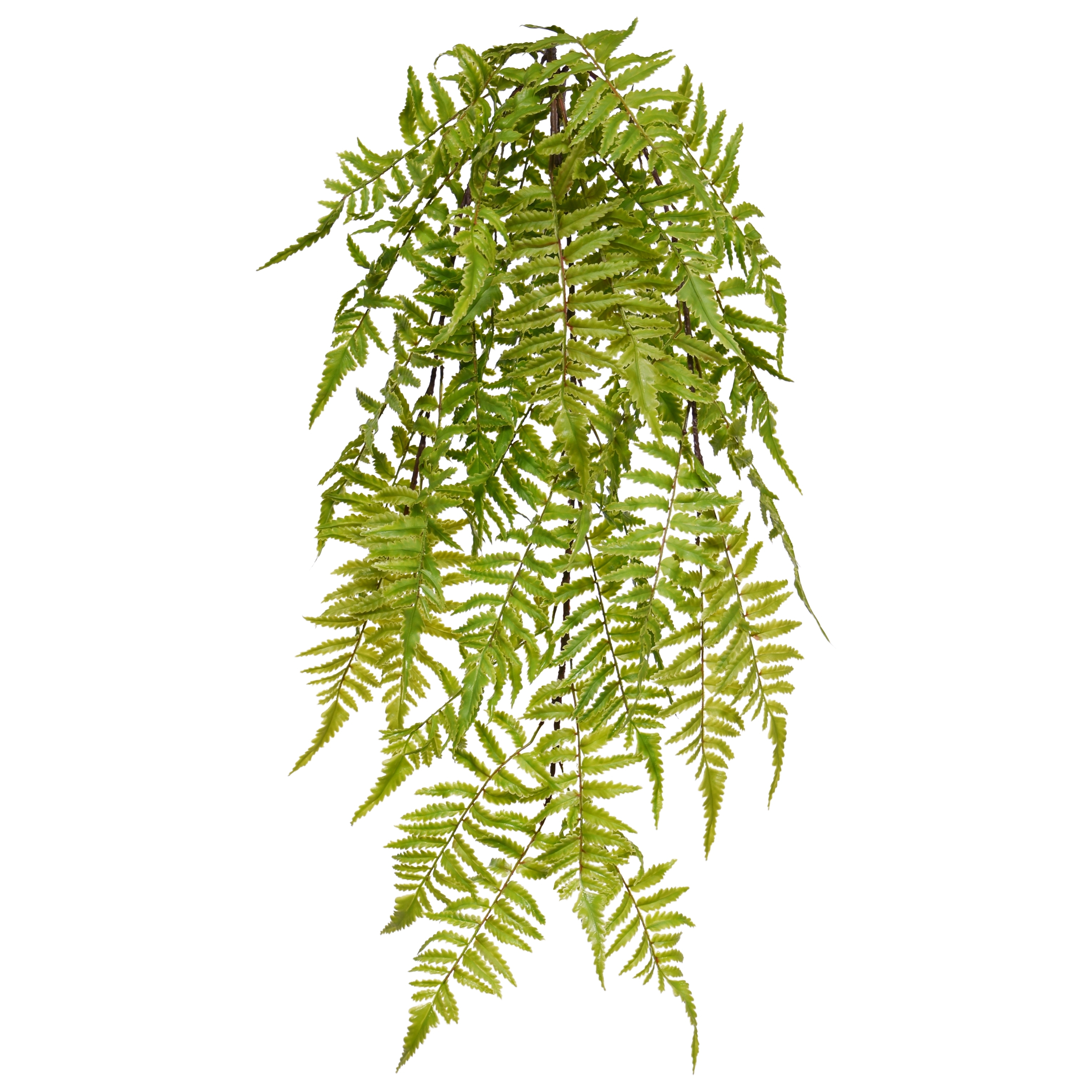 Felce di bosco pianta artificiale sospesa 60cm