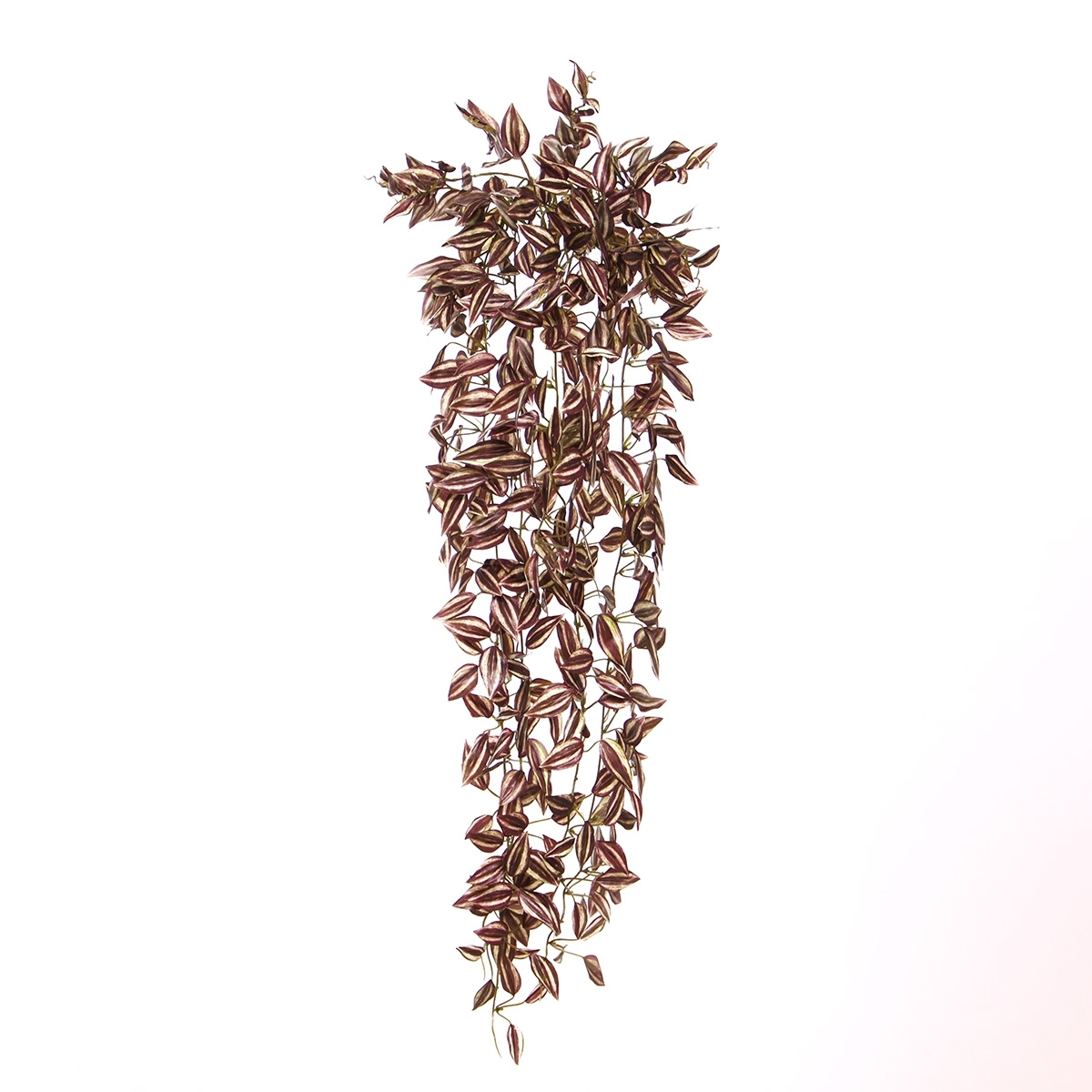 Tradescantia Pianta artificiale pendente viola 90 cm