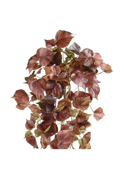 Pianta artificiale pendente autunnale Populus 65cm