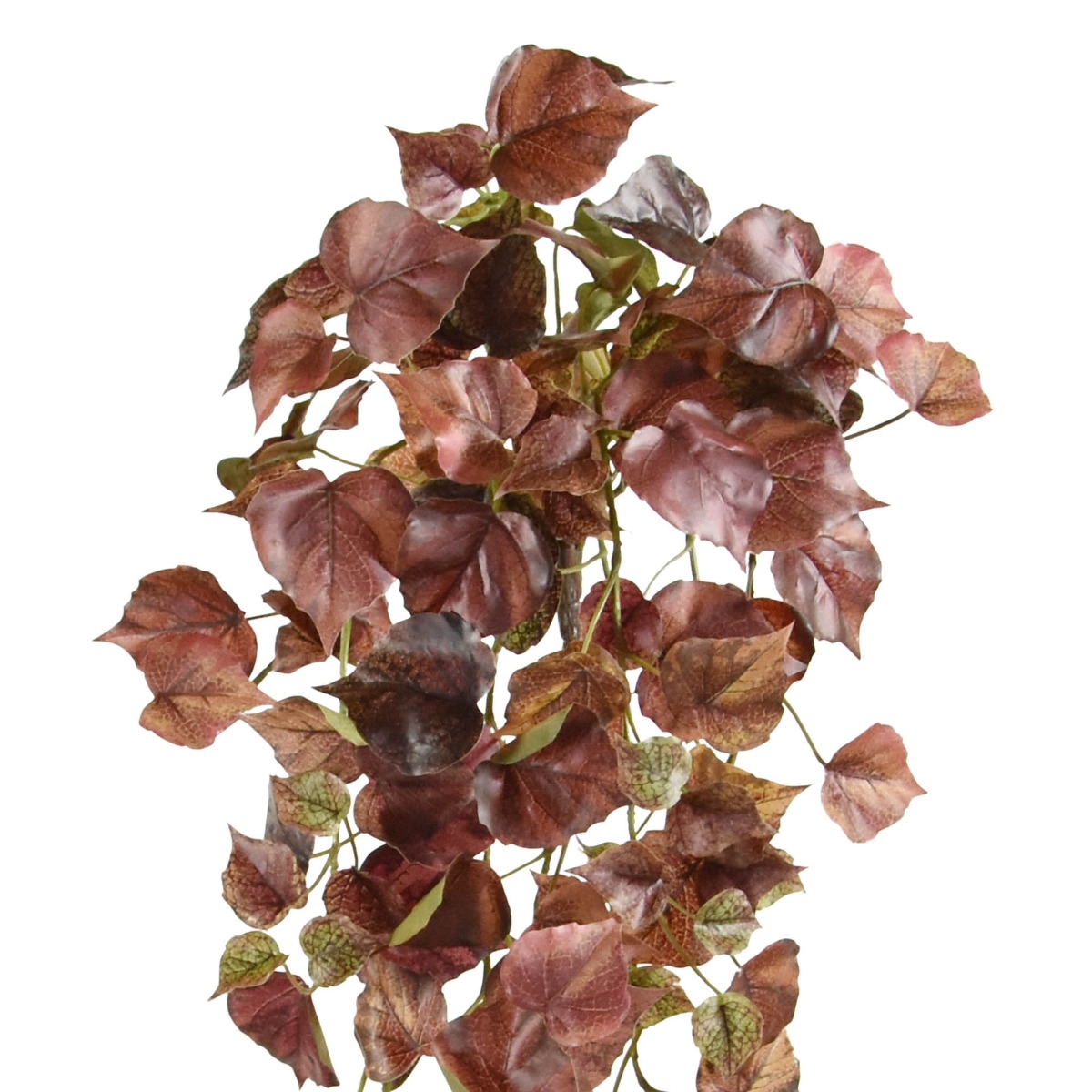 Pianta artificiale pendente autunnale Populus 65cm