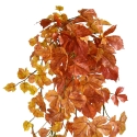 Pianta artificiale pensile Acero d\'autunno 90 cm arancione