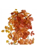 Pianta artificiale pensile Acero d'autunno 90 cm arancione