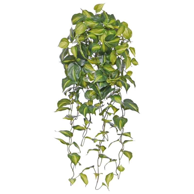 Philodendron Scandens Brasil pianta ricadente artificiale 80cm
