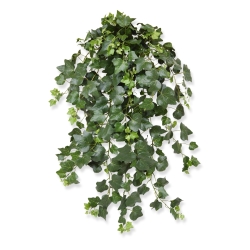 Pianta ricadente artificiale di edera Gala 75 cm verde