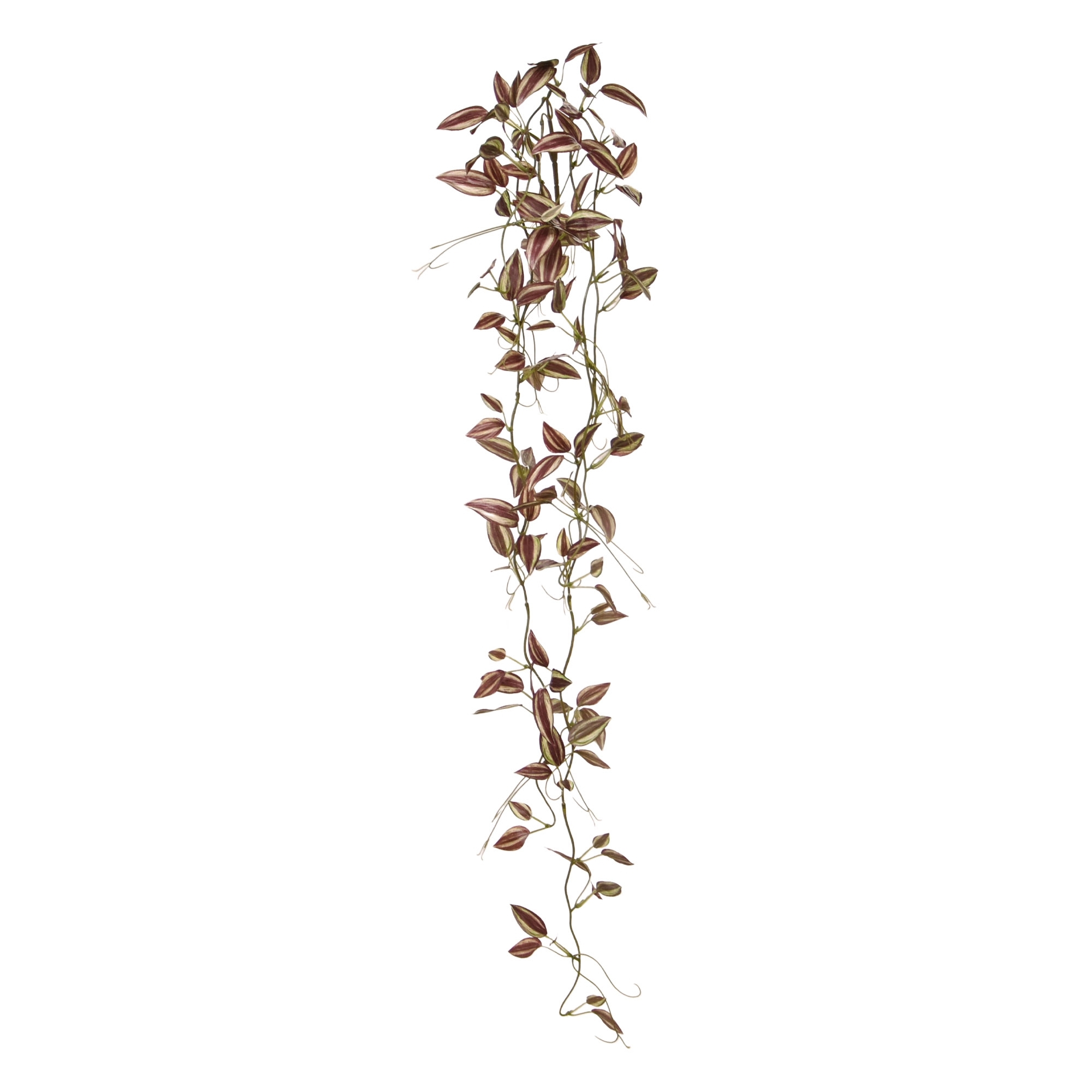 Tradescantia Ramo artificiale pendente viola 80 cm