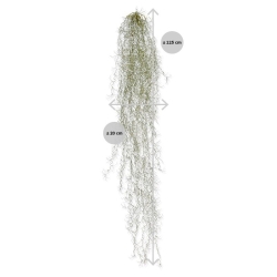 Tillandsia artificiale trailing plant deluxe 120 cm