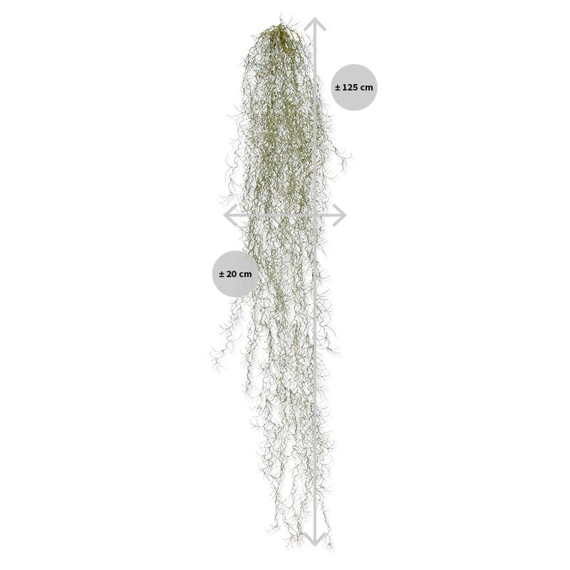 Tillandsia artificiale trailing plant deluxe 120 cm