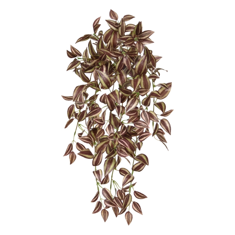 Tradescantia Pianta artificiale ricadente viola 50 cm