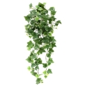 Hedera deluxe pianta artificiale ricadente 75 cm - variegata