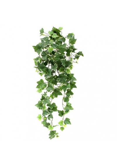 Hedera deluxe pianta artificiale ricadente 75 cm - variegata
