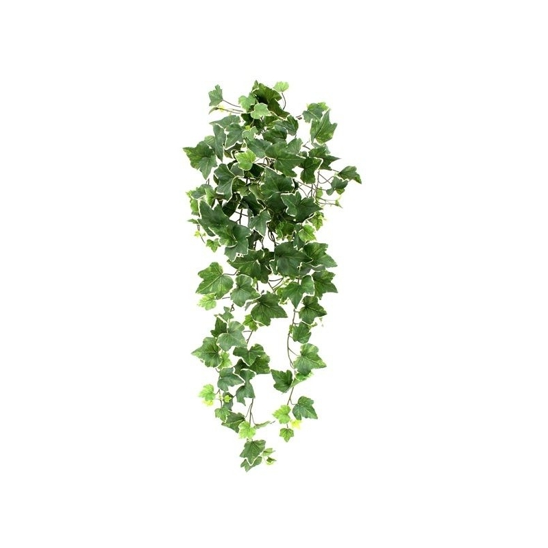 Hedera deluxe pianta artificiale ricadente 75 cm - variegata