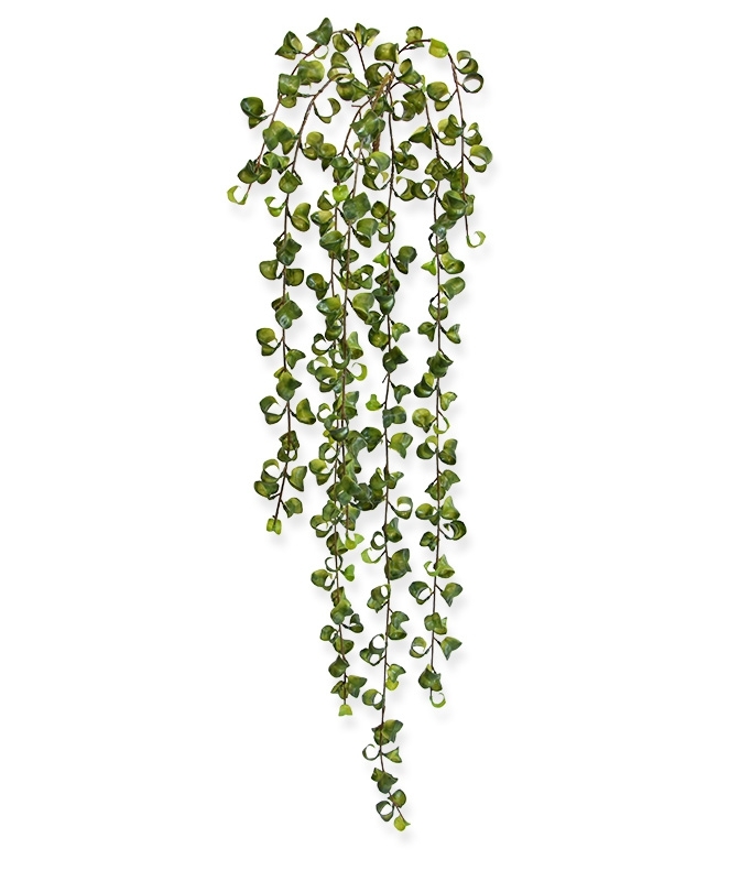 Peperomia Prostrata artificiale da appendere 80 cm