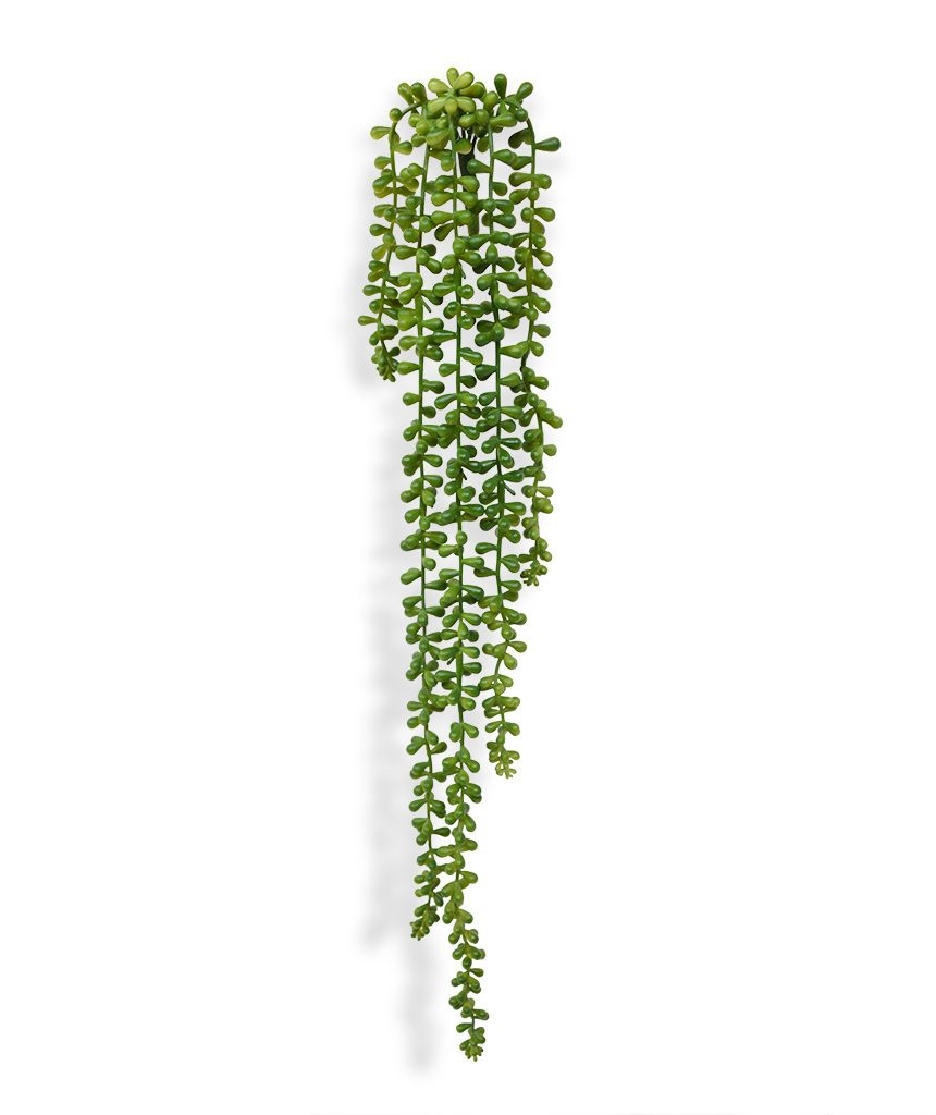 Senecio Pearl pianta artificiale ricadente 55 cm