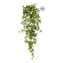 Acero artificiale da appendere 90 cm verde