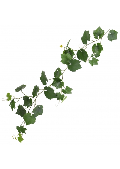 Ghirlanda d'uva artificiale 110 cm verde UV