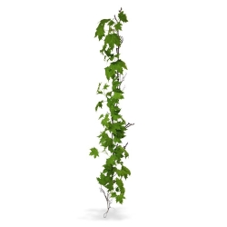 Ghirlanda artificiale di acero deluxe 180 cm verde