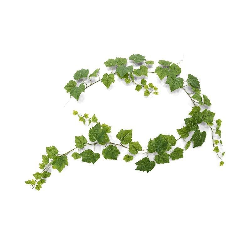 Ghirlanda d'uva artificiale 180 cm verde