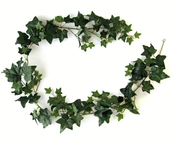 Ghirlanda di edera 180cm verde
