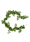 Ghirlanda di foglie d'uva 180 cm verde