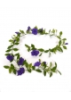 Ghirlanda di petunie Deluxe 180 cm viola