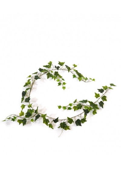Ghirlanda di edera artificiale 180 cm verde