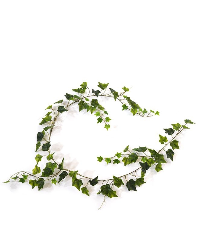 Ghirlanda di edera artificiale 180 cm verde