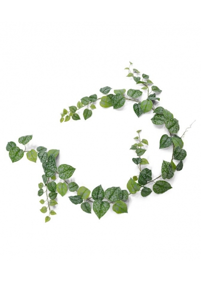 Ghirlanda artificiale di Scindapsus Pictus 180 cm