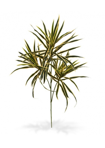 Ramo artificiale Draceana 80 cm - variegato