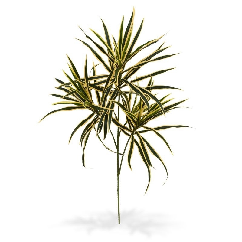 Ramo artificiale Draceana 80 cm - variegato