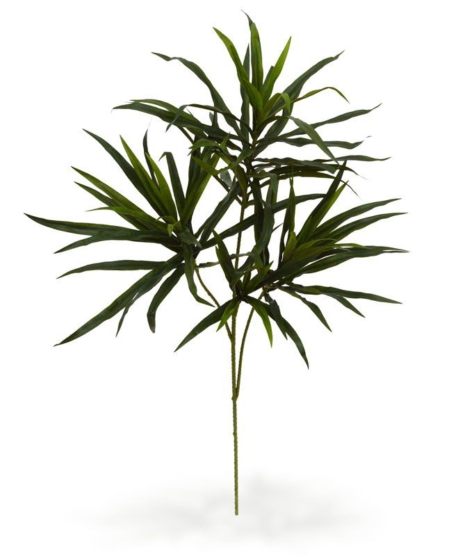 Ramo artificiale Draceana x4 80cm - verde