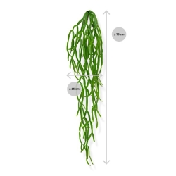 Rhipsalis Paradoxa pianta artificiale ricadente 75cm