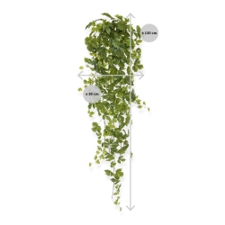 Acero artificiale da appendere 130 cm verde