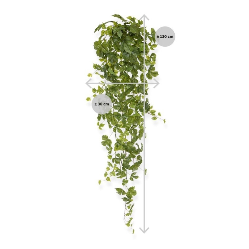 Acero artificiale da appendere 130 cm verde